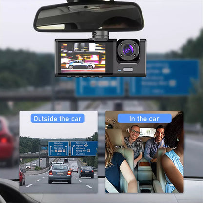 Veloria Dashcam voor Auto – Compacte Dashboard Camera met Breedhoekopname