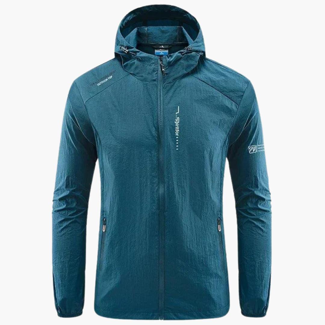 Monde Heren Windbreaker Jas met Capuchon en Ritszakken – Lichtgewicht Outdoorjack