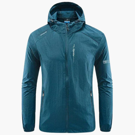 Monde Heren Windbreaker Jas met Capuchon en Ritszakken – Lichtgewicht Outdoorjack