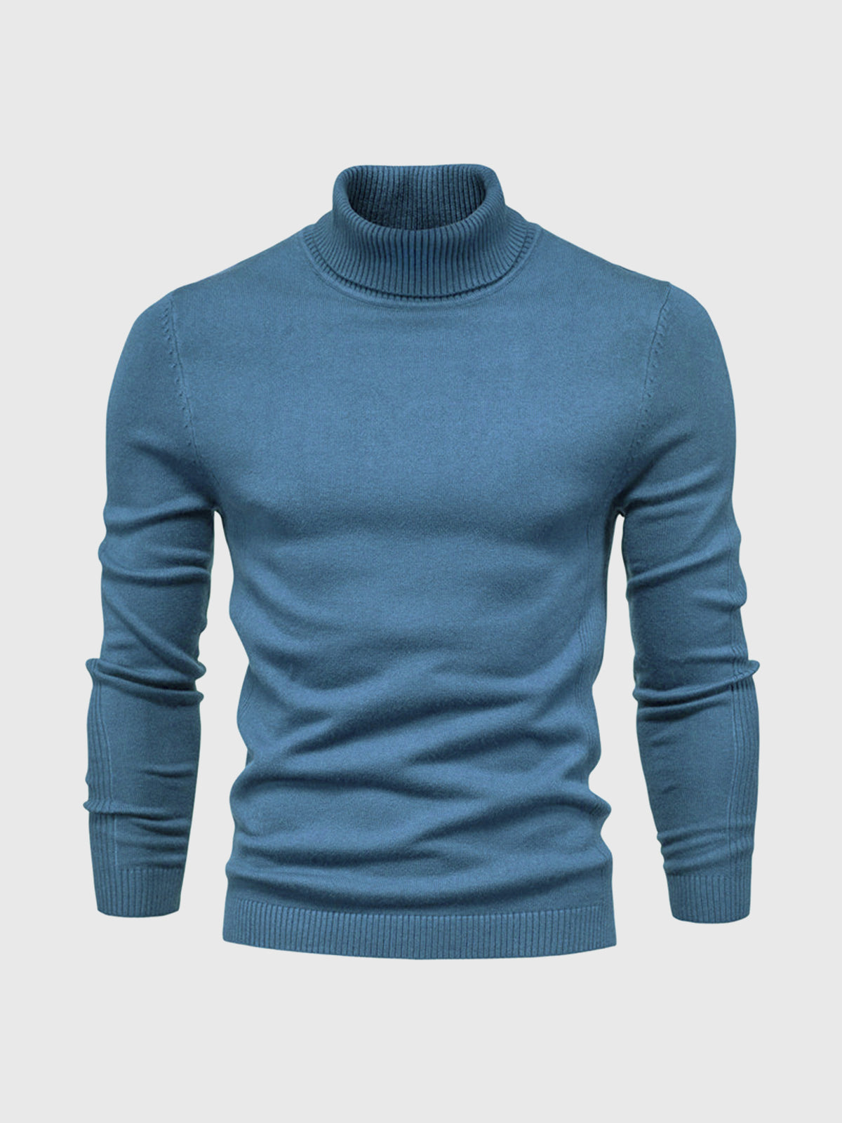 Élanor Heren Rollkragenpullover van Zachte Katoen – Tijdloos en Elegant