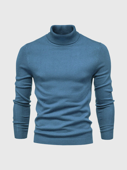 Élanor Heren Rollkragenpullover van Zachte Katoen – Tijdloos en Elegant