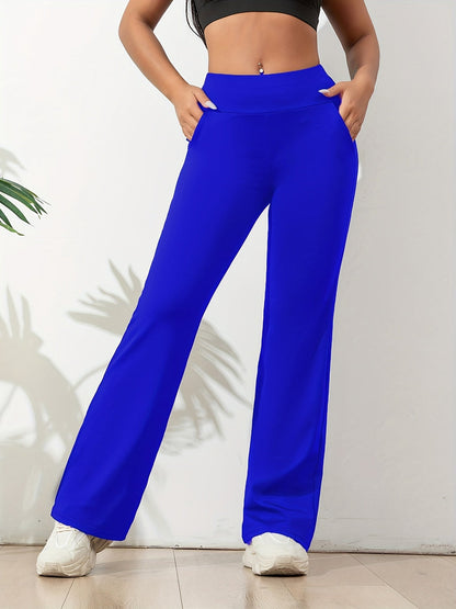 Élanor | Comfortabele dames yogabroek met elastische taille en flared pasvorm