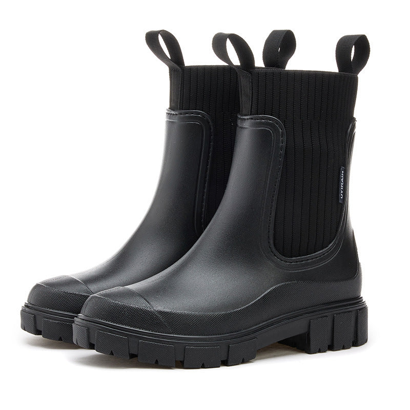 Veloria Regenlaarzen – Waterdichte Gummistiefel met Antislip Zool voor Nat Weer