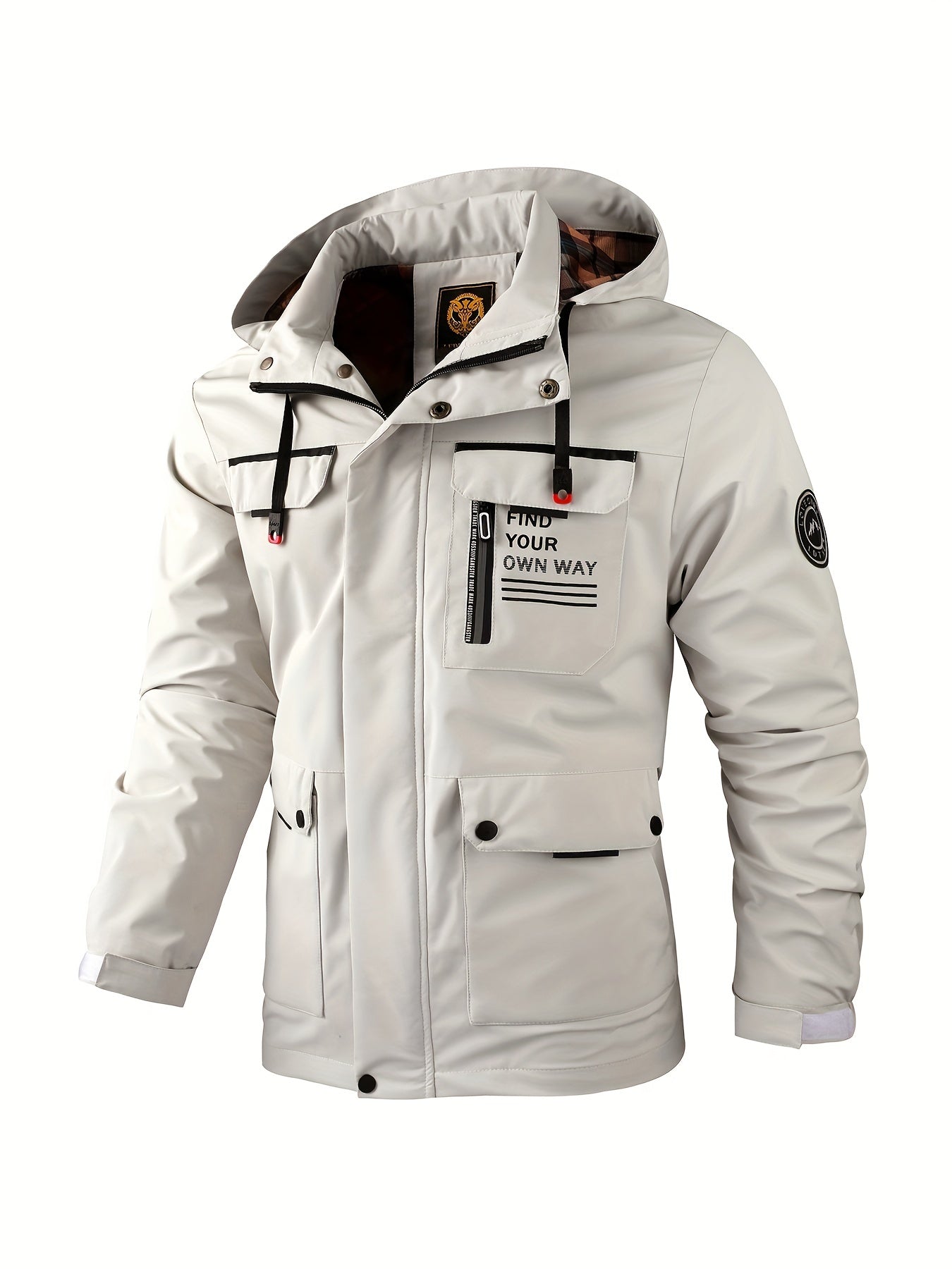 Évoque Outdoor Waterdichte Winterjas voor Heren met Capuchon