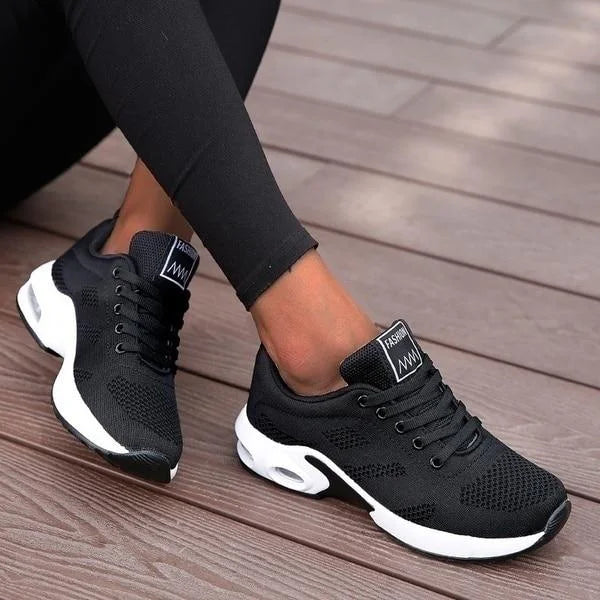 Monde Dames Orthopedische Sneakers met Drieboogsteun en Ademend Mesh