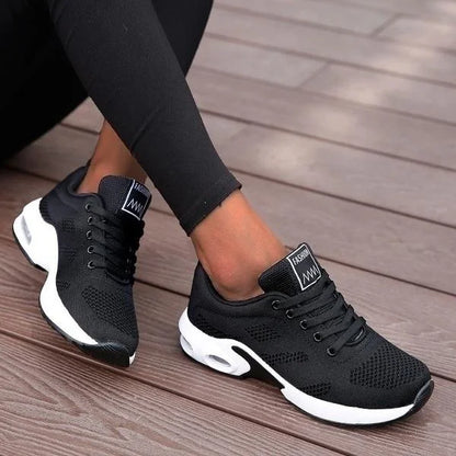 Monde Dames Orthopedische Sneakers met Drieboogsteun en Ademend Mesh