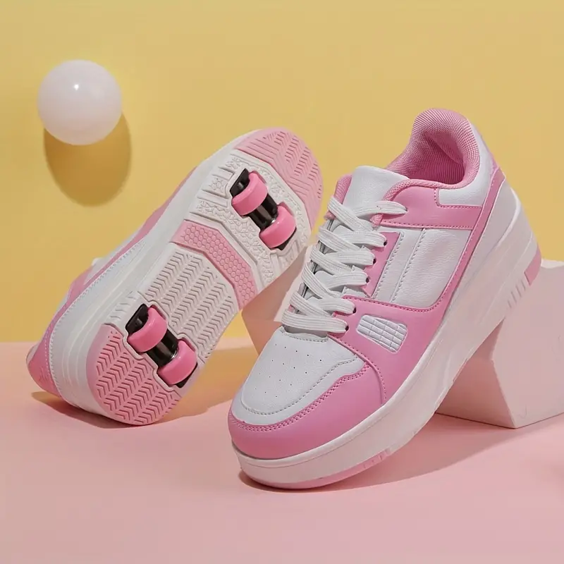 Élanor Rolsportschoenen met Afneembare Wieltjes voor Kinderen en Volwassenen