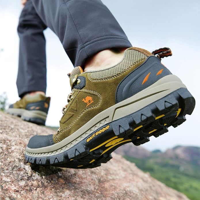 Sereno Waterafstotende Wandelschoenen met Stevige Zool – Heren Outdoor Schoenen