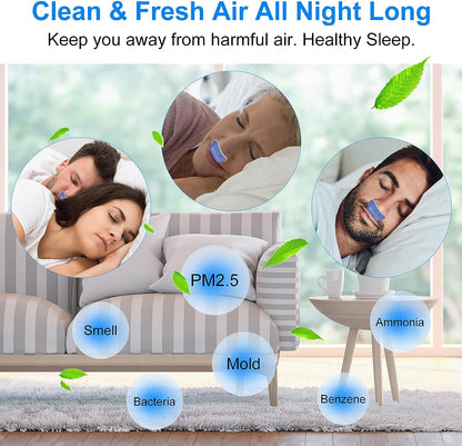 Lekro -  Micro CPAP neusapparaat tegen snurken en slaapapneukk