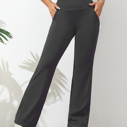 Élanor | Comfortabele dames yogabroek met elastische taille en flared pasvorm