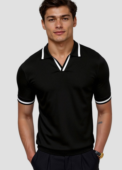 Élanor Slim Fit Polo voor Heren – Katoen met Moderne, Getailleerde Pasvorm