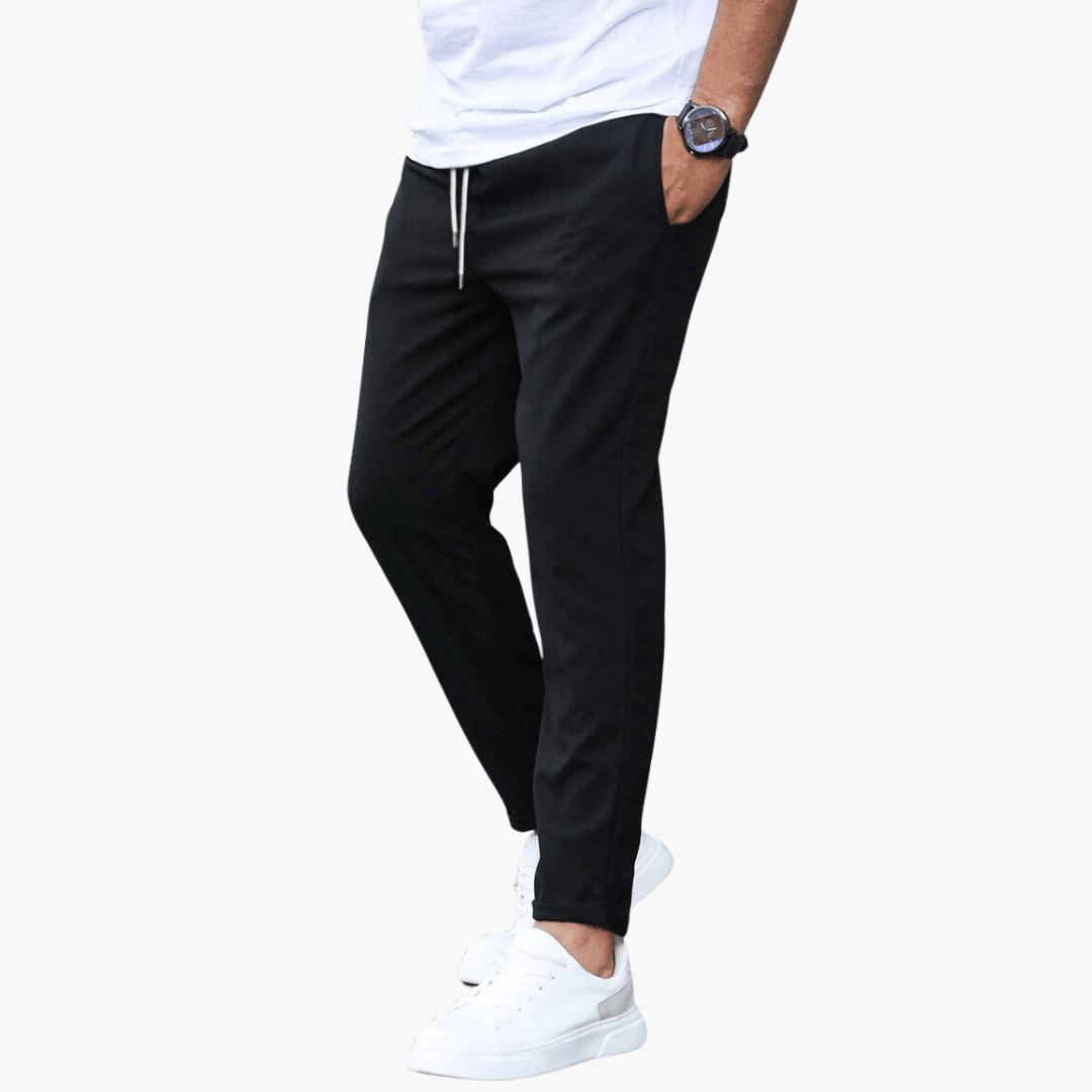 Monde Heren Stretchbroek – Comfortabele en veelzijdige lange broek met elastische pasvorm