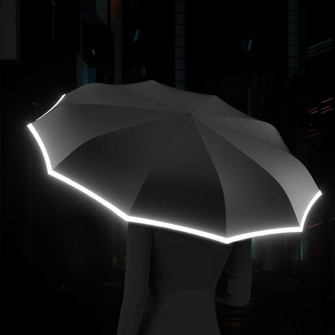 Veloria Automatische Stormparaplu – Windbestendig met Reflecterende Rand