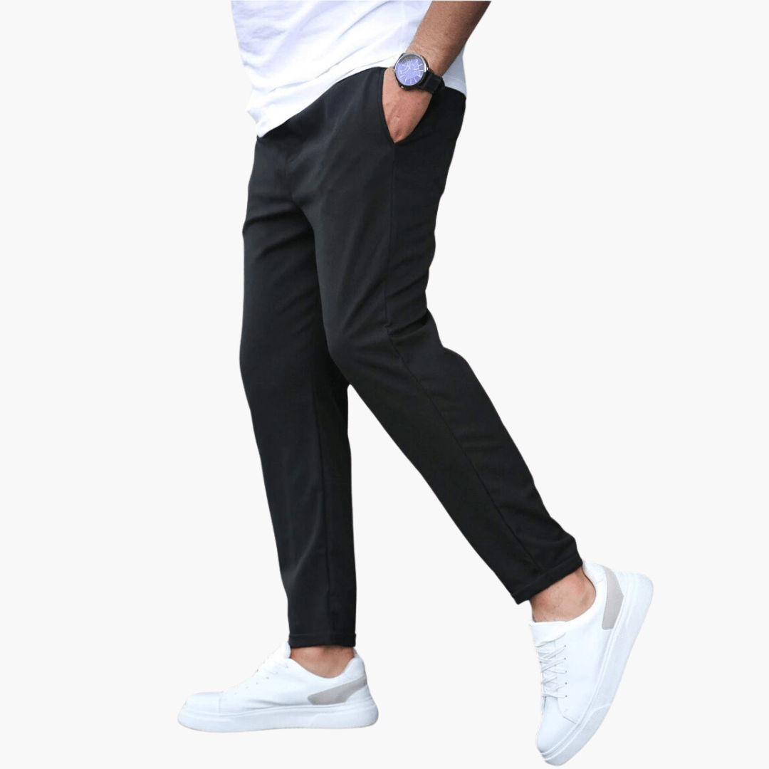 Monde Heren Stretchbroek – Comfortabele en veelzijdige lange broek met elastische pasvorm