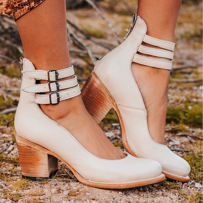 Monde Dameslaarzen van Eco-Leder – Ergonomisch Design, Zwart, Maat 34–43