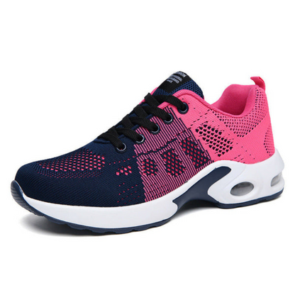 Élanor Dames Sneakers – Lichtgewicht Ademend Wandelschoenen met Dempende Zool