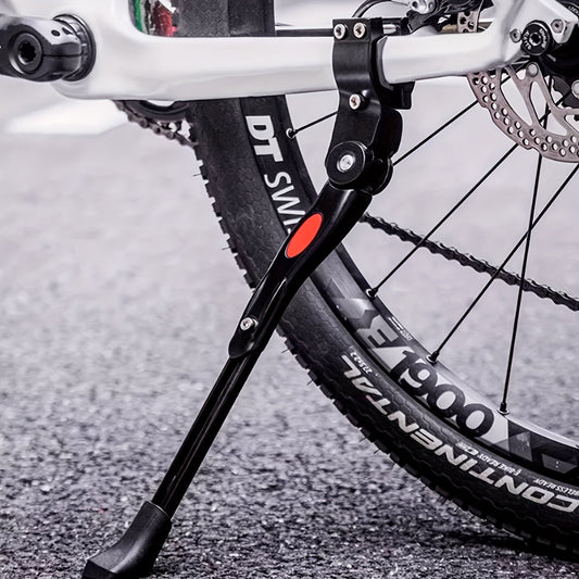 Monde Verstelbare Fietsstandaard van Aluminium – Geschikt voor 24–29 Inch Fietsen – Zijkickstand met Antislip Voet
