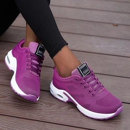 Monde Dames Orthopedische Sneakers met Drieboogsteun en Ademend Mesh
