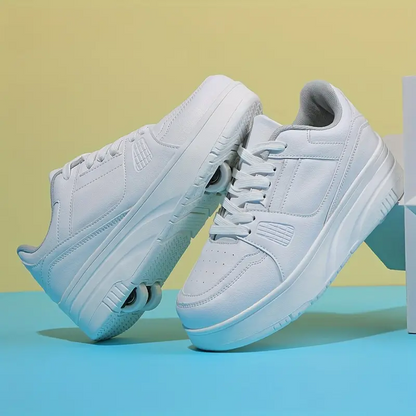 Élanor Rolsportschoenen met Afneembare Wieltjes voor Kinderen en Volwassenen
