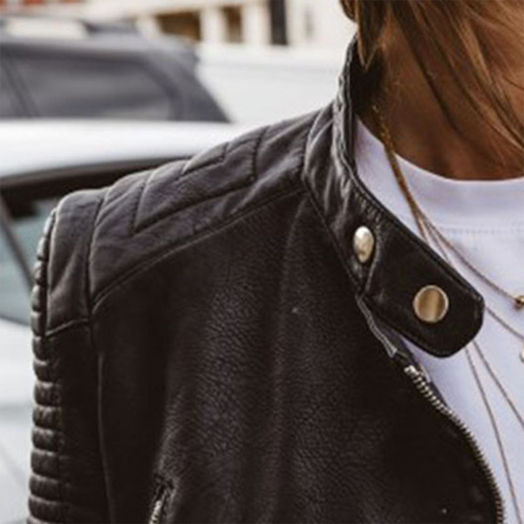 Évoque Dames Leren Jack – Tijdloos, Elegant & Veelzijdig