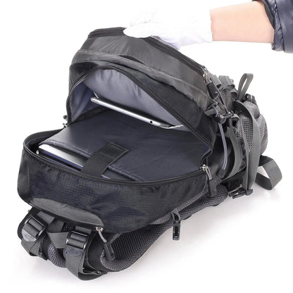Aurevo Rugzak voor Outdoor en Trekking – 40L Waterafstotende Backpack met Ophangsysteem