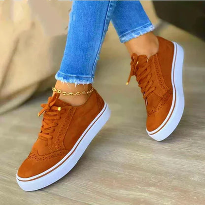Élanor Dames Vetersneakers met Ergonomische Zool en Tijdloos Design
