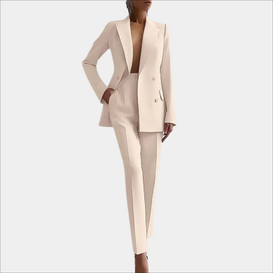 Évoque – Elegante Tweedelige Dames Set van Zachte Stof
