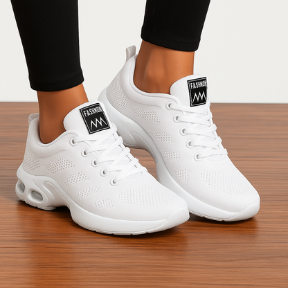 Élanor Dames Sneakers – Lichtgewicht Ademend Wandelschoenen met Dempende Zool