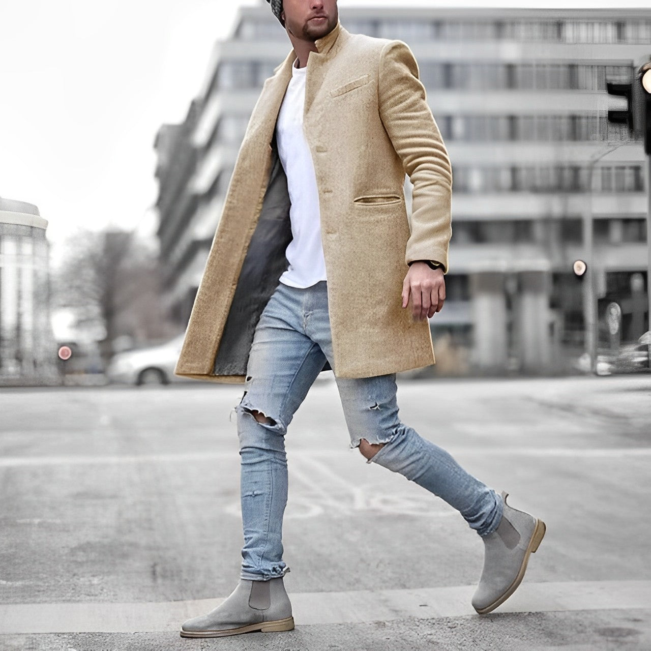 Veloria Elegante Herenjack – Tijdloos Design voor Formele Gelegenheden