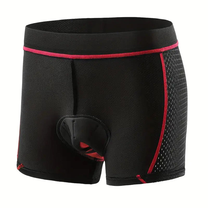 Monde Fietsonderbroek met ergonomisch gelkussen – Uniseks – Zwart – Ademend materiaal – Beschikbaar in S t/m XL