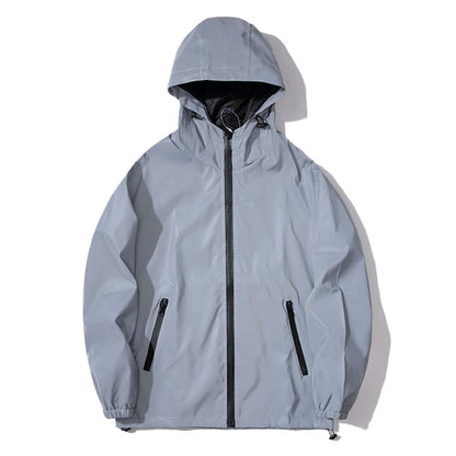 Évoque Reflecterende Windbreaker Herenjas met Capuchon – Waterafstotend en Lichtgewicht