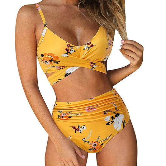 Dames Bikini Set Monde – High Waist – Kleurrijk – Verkrijgbaar in S t/m XL