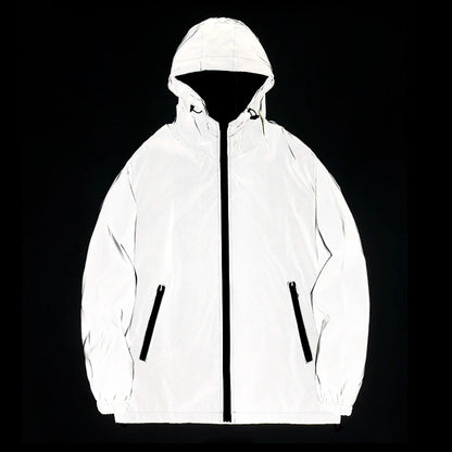 Évoque Reflecterende Windbreaker Herenjas met Capuchon – Waterafstotend en Lichtgewicht