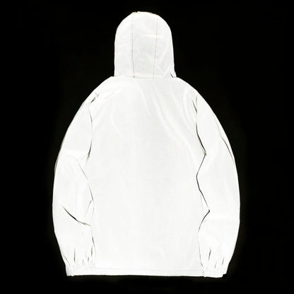 Évoque Reflecterende Windbreaker Herenjas met Capuchon – Waterafstotend en Lichtgewicht