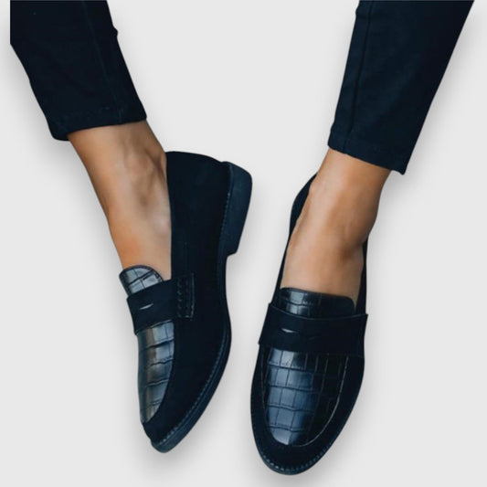 Évoque – Leren Loafers voor Dames met Elegante Afwerking