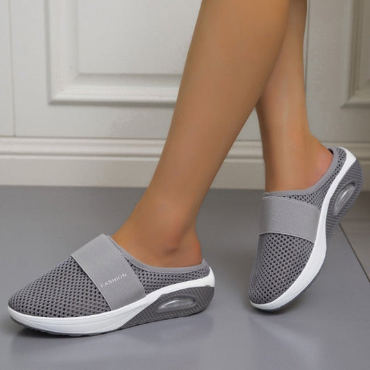 Élanor Comfortabele Instappers met Ademend Bovenwerk en Antislip Zool