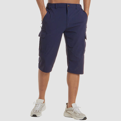 Évoque Heren Cargo Shorts met Sneldrogend Stretchmateriaal en Meerdere Zakken