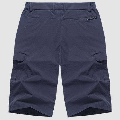 Évoque Heren Cargo Shorts met Sneldrogend Stretchmateriaal en Meerdere Zakken