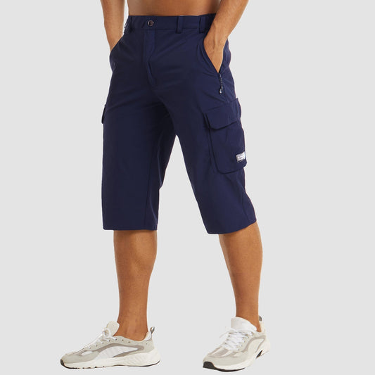 Évoque Heren Cargo Shorts met Sneldrogend Stretchmateriaal en Meerdere Zakken