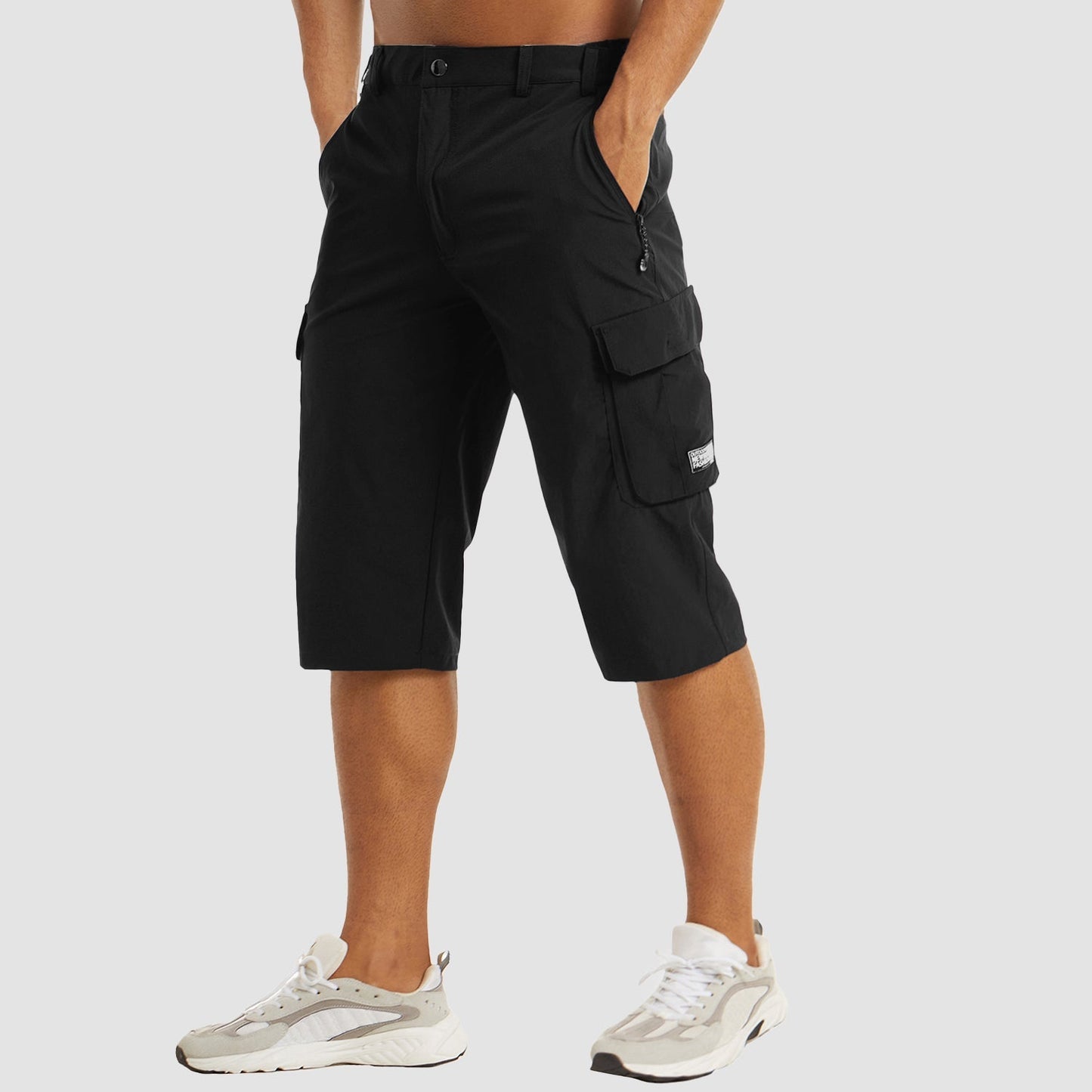 Évoque Heren Cargo Shorts met Sneldrogend Stretchmateriaal en Meerdere Zakken