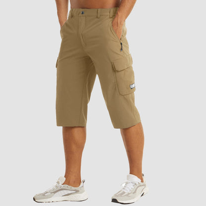 Évoque Heren Cargo Shorts met Sneldrogend Stretchmateriaal en Meerdere Zakken