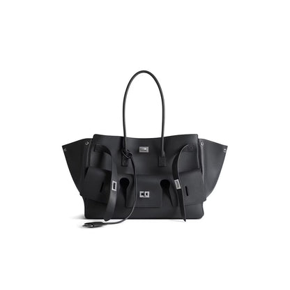 Élanor Luxe Handtas van Vegan Leer – Midi of Maxi Formaat met Gouden of Zilveren Details