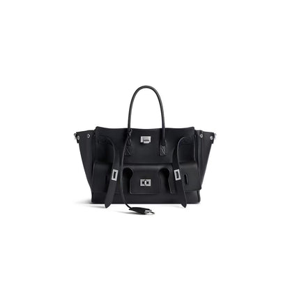 Élanor Luxe Handtas van Vegan Leer – Midi of Maxi Formaat met Gouden of Zilveren Details