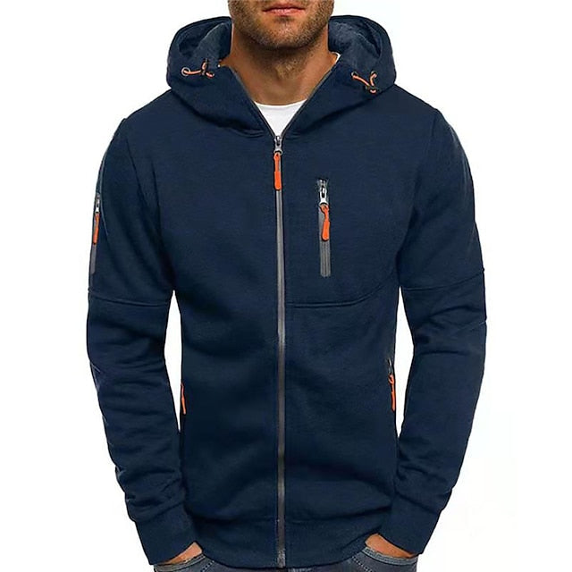 Veloria Heren Hoodie van Hoogwaardig Katoen – Klassiek Kapuzendesign