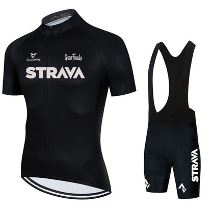 Élanor Heren fietskleding set met wielershirt en bibshorts