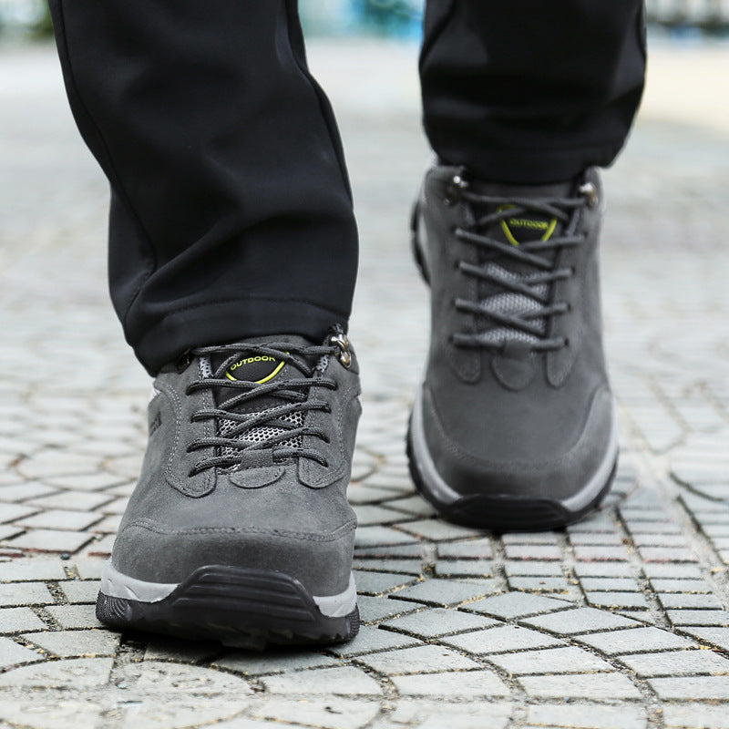 Veloria heren wandelschoenen met ondersteunend voetbed – waterafstotend en ademend