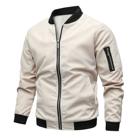 Veloria Heren Bomberjack met Klassiek Pilotenontwerp en Moderne Details