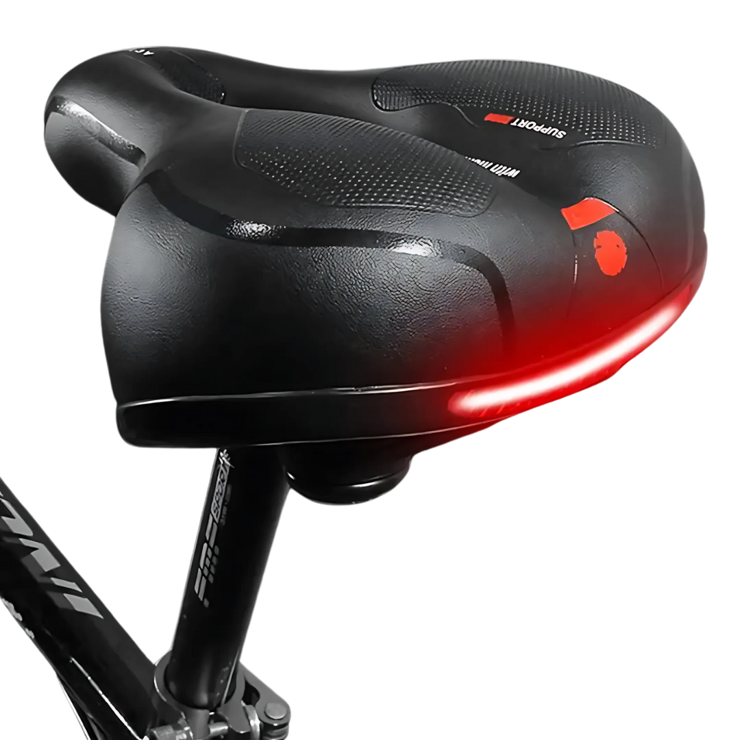 Aurevo Ergonomisch Fietszadel met Geheugenschuim en Dubbele Vering