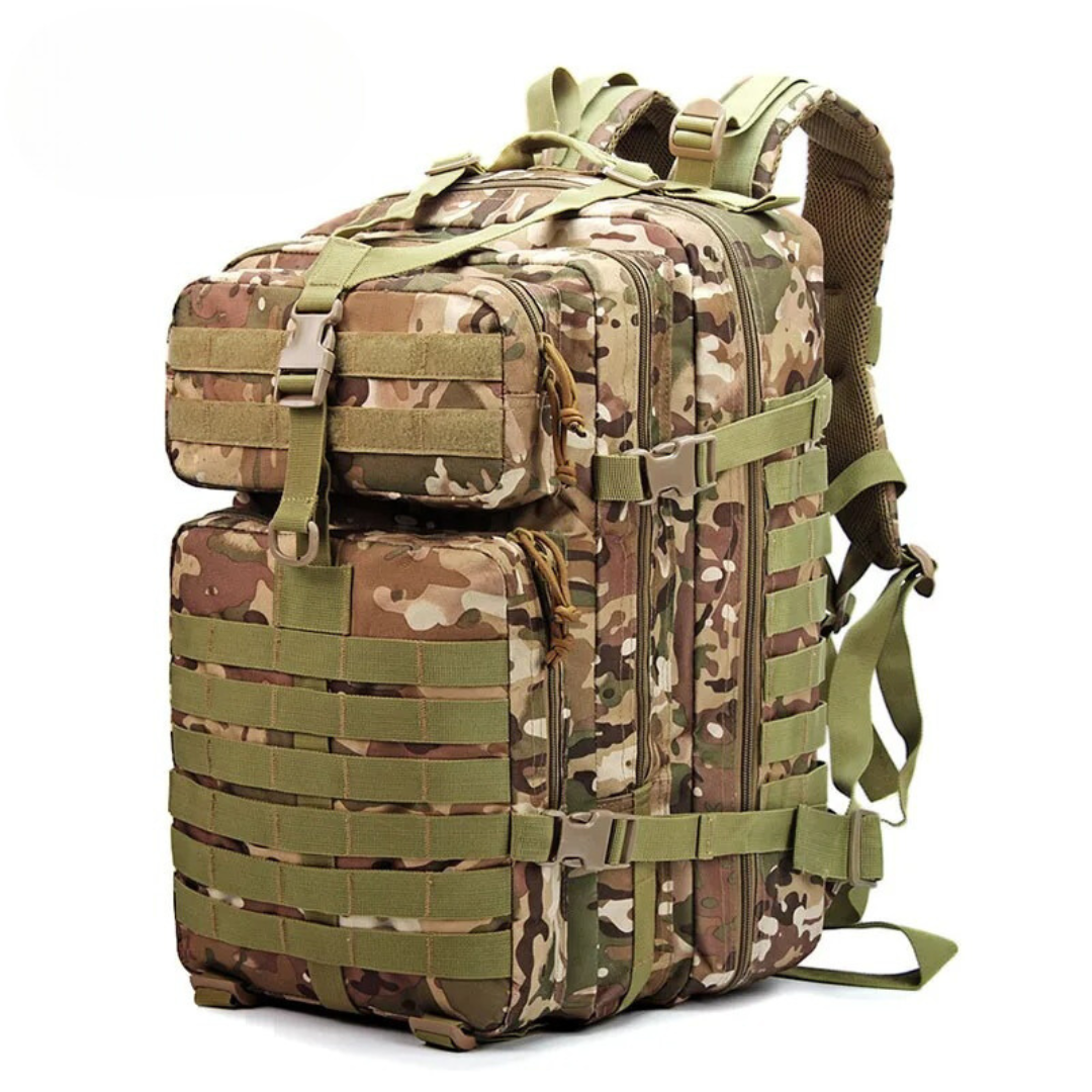 Aureum Tactische Rugzak 50L met Molle Systeem – Waterdicht Nylon Outdoor Backpack
