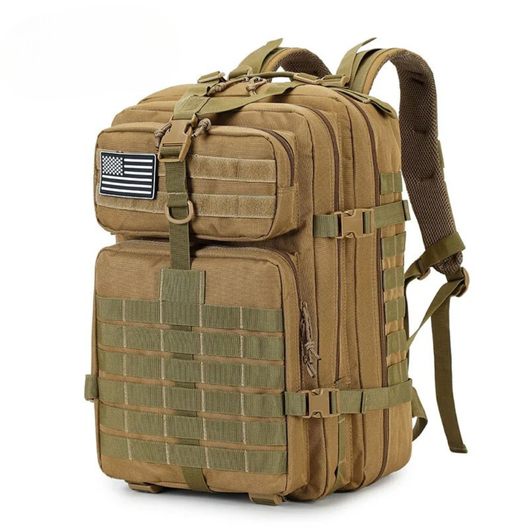Aureum Tactische Rugzak 50L met Molle Systeem – Waterdicht Nylon Outdoor Backpack